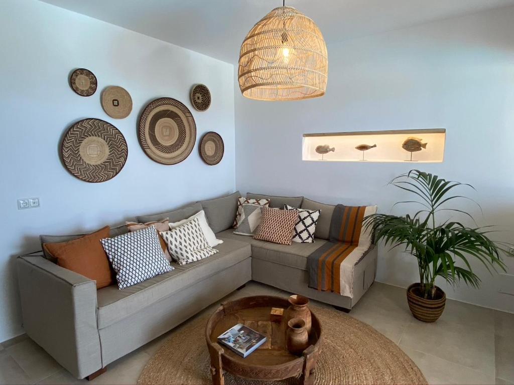 Villa Ypsilon Naxos - Luxury Holiday House With Amazing Sea View & Private Pool Agia Anna  Exterior foto