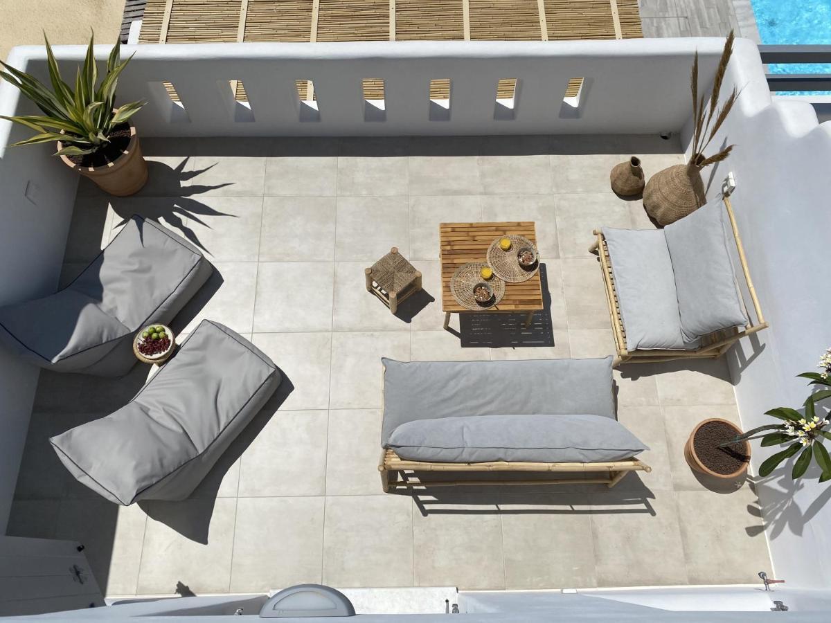 Villa Ypsilon Naxos - Luxury Holiday House With Amazing Sea View & Private Pool Agia Anna  Exterior foto